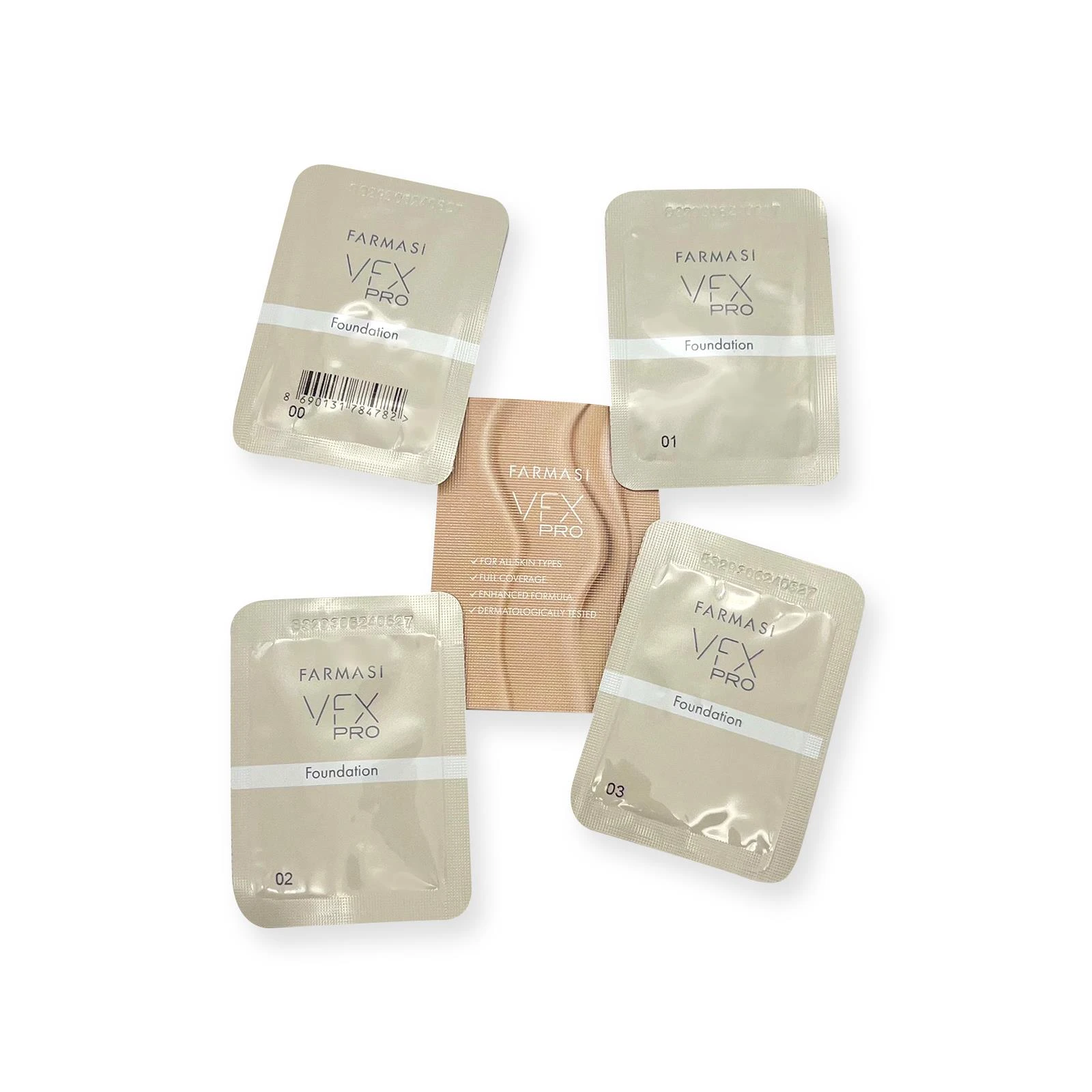 VFX PRO Foundation Sample 1 - 00,01,02,03