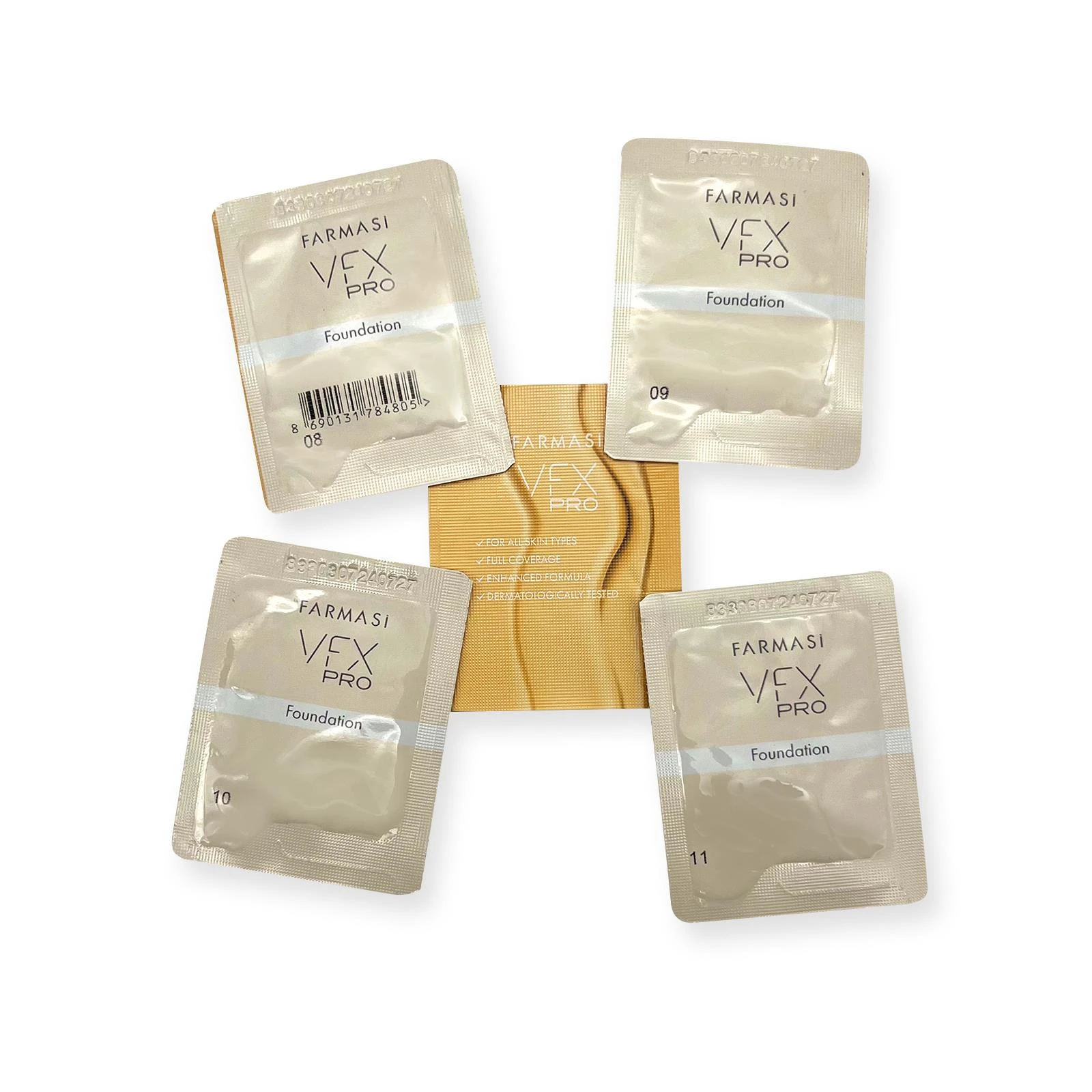 VFX PRO Foundation Sample 3 - 8,9,10,11