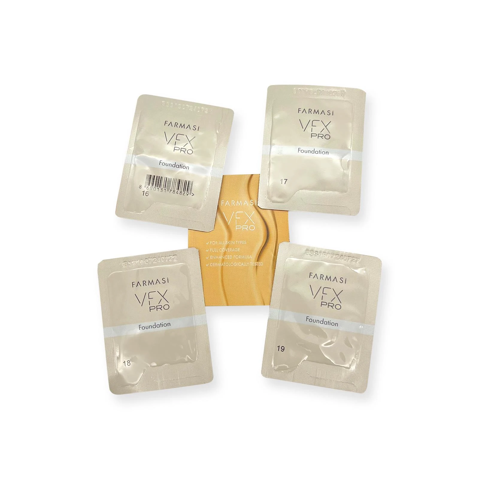 VFX PRO Foundation Sample 5 - 16,17,18,19