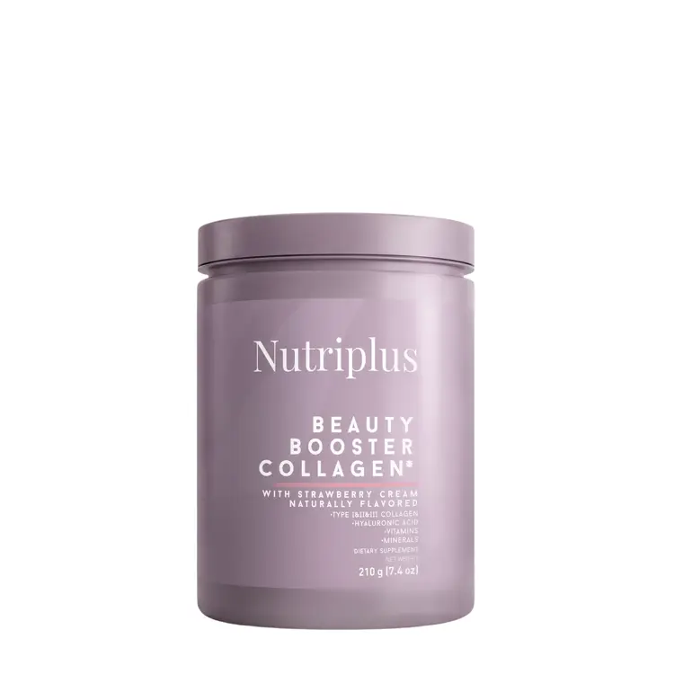 image of Nutriplus Beauty Booster Collagen Strawberry Cream