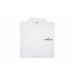 image of Farmasi White Polo Tshirt Small&Medium