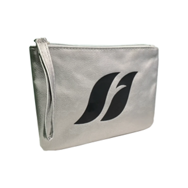 image of Metallic Devine Wristlet - Silver
