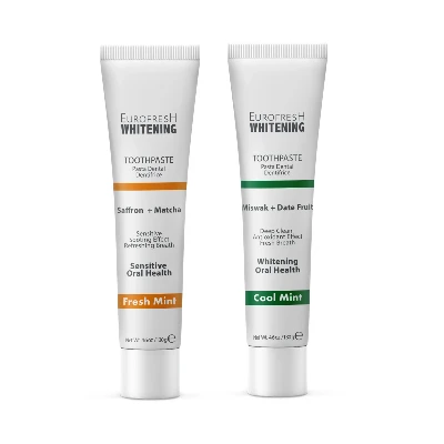 image of Eurofresh Whitening Toothpaste Set of 2